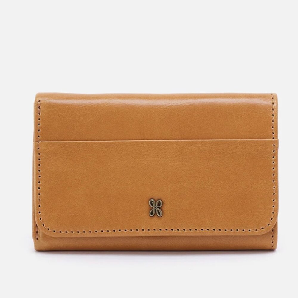 HOBO Jill Trifold Wallet Natural NWT
